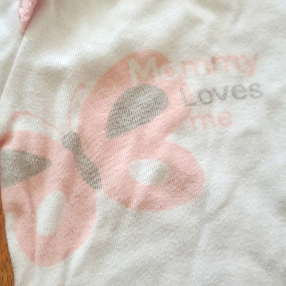 Carters Girls Mommy & Me Long Sleeve Shirts and Pants Sets‎ Zebra and Butterfly